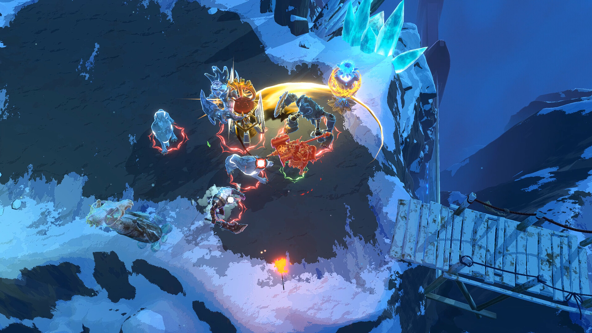 Lucid Dreams altar interface with challenge skulls in Shape of Dreams